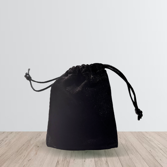Bolso Joyero de Regalo Negro (10x8cm) 1AA2