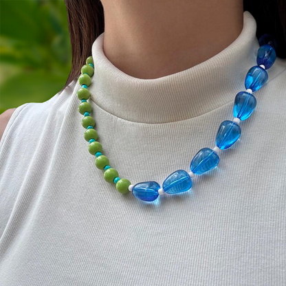 Collar Bolitas Multicolor