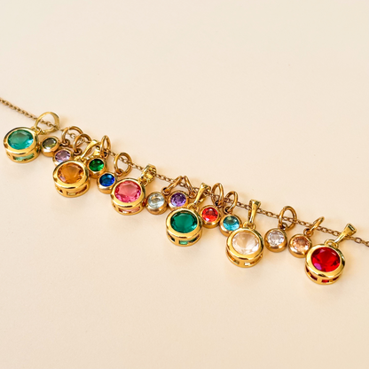 Dijes Para tus Accesorios Chapa de Oro  Gde.