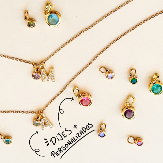 Dijes Para tus Accesorios Chapa de Oro  Gde.
