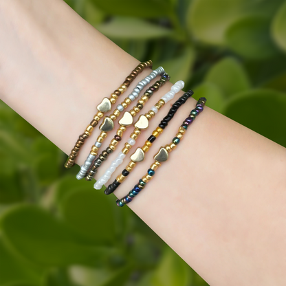 Set 7 Pulseras de Cuentas   1o8