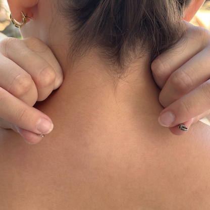 Extensión (7cm) Para Cadena Plateada de Plata  2U1