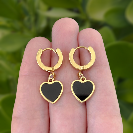 Aretes Corazón Acero Inoxidable 2U5