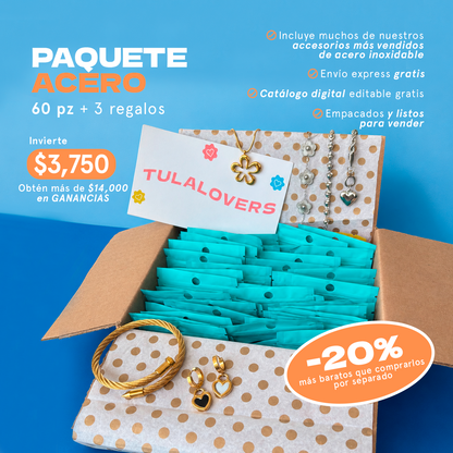 Paquete ACERO  para AHORRAR!