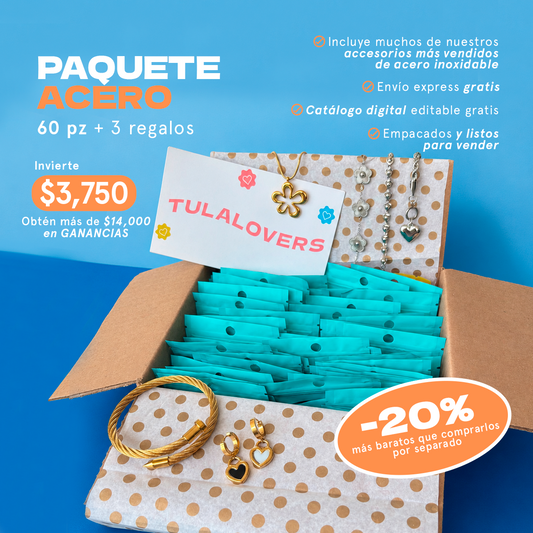 Paquete ACERO  para AHORRAR!