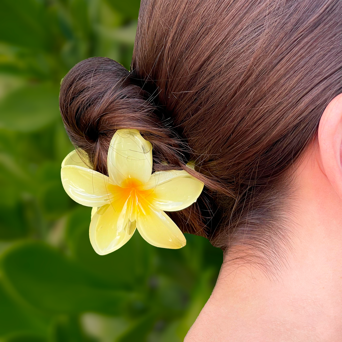 Clip Pinza Flor Amarilla 4E33