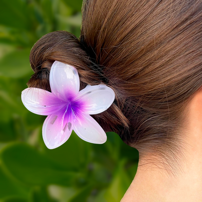 Clip Pinza Flor Morada 2BB6