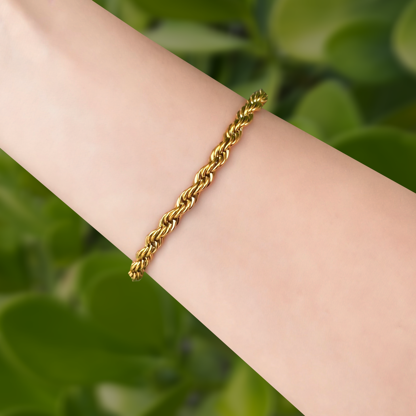 Pulsera Dorada Kroll Acero Inoxidable  1Q6