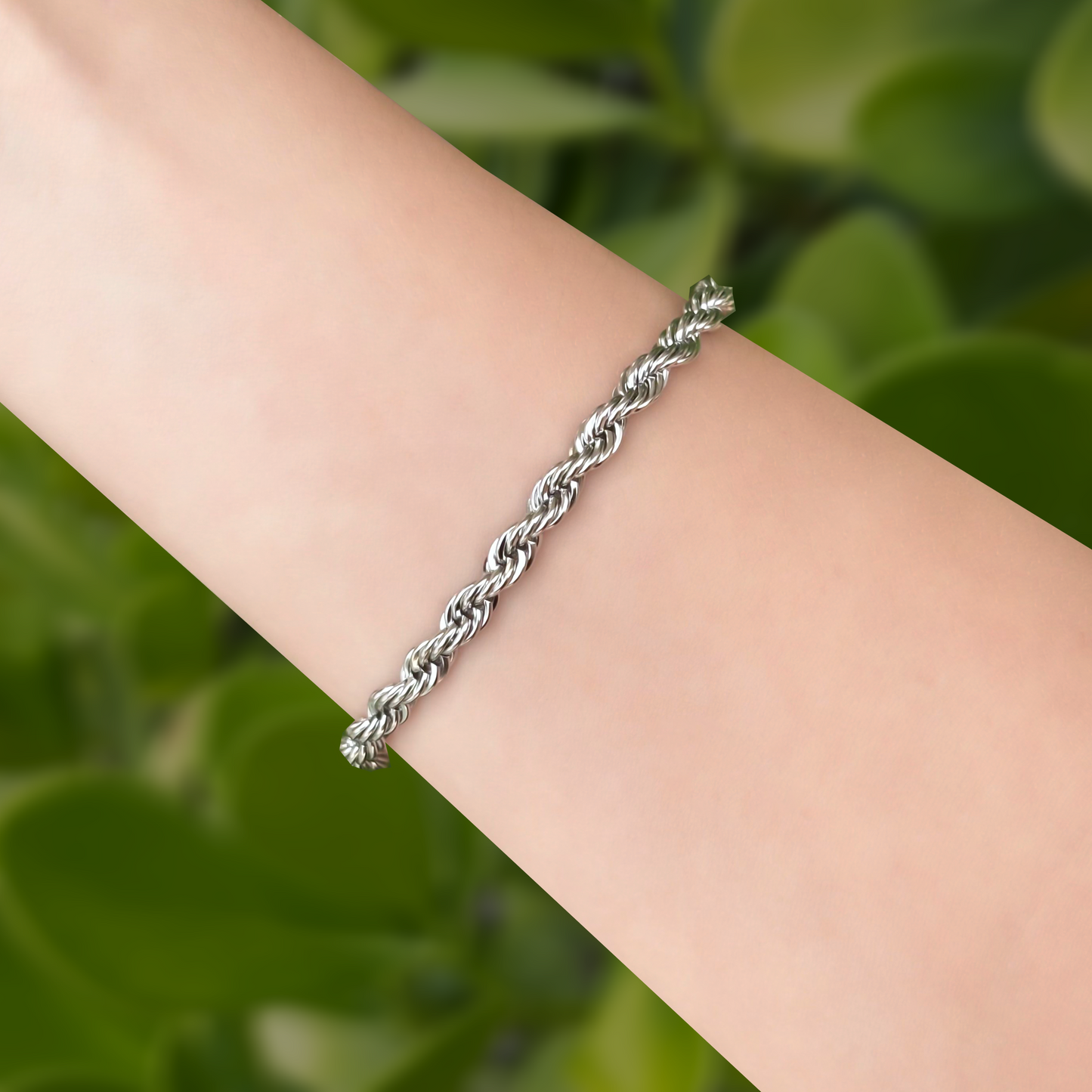 Pulsera Plateada Kroll Acero Inoxidable  1R7