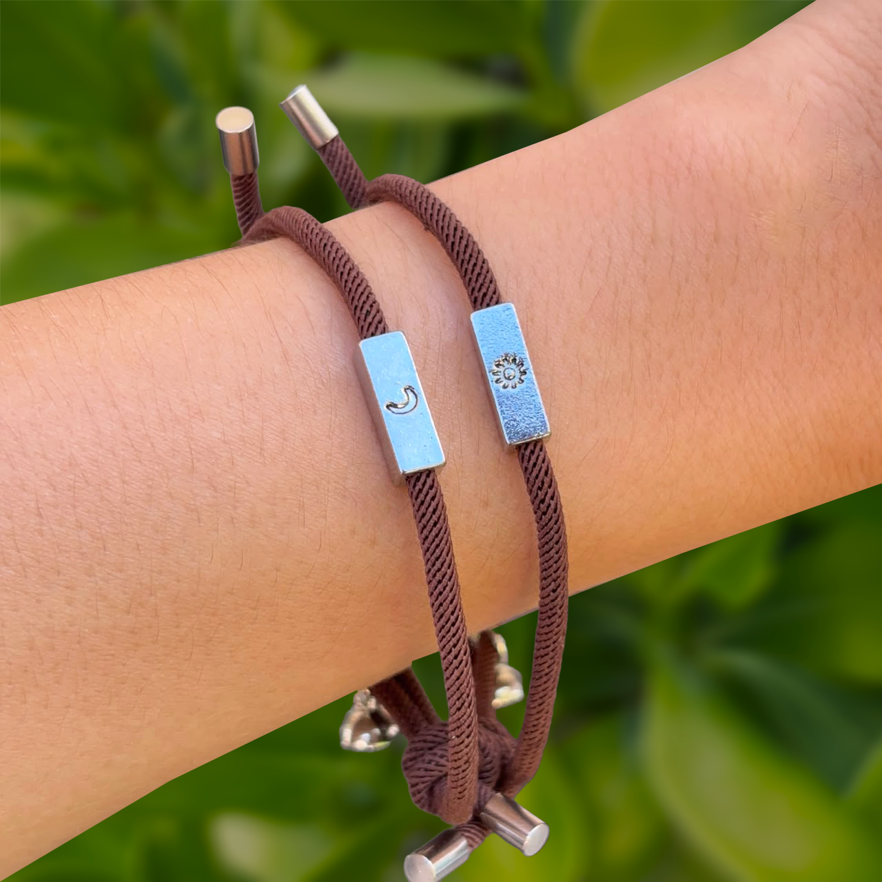 Pulseras Magneticas Cordon Cafe