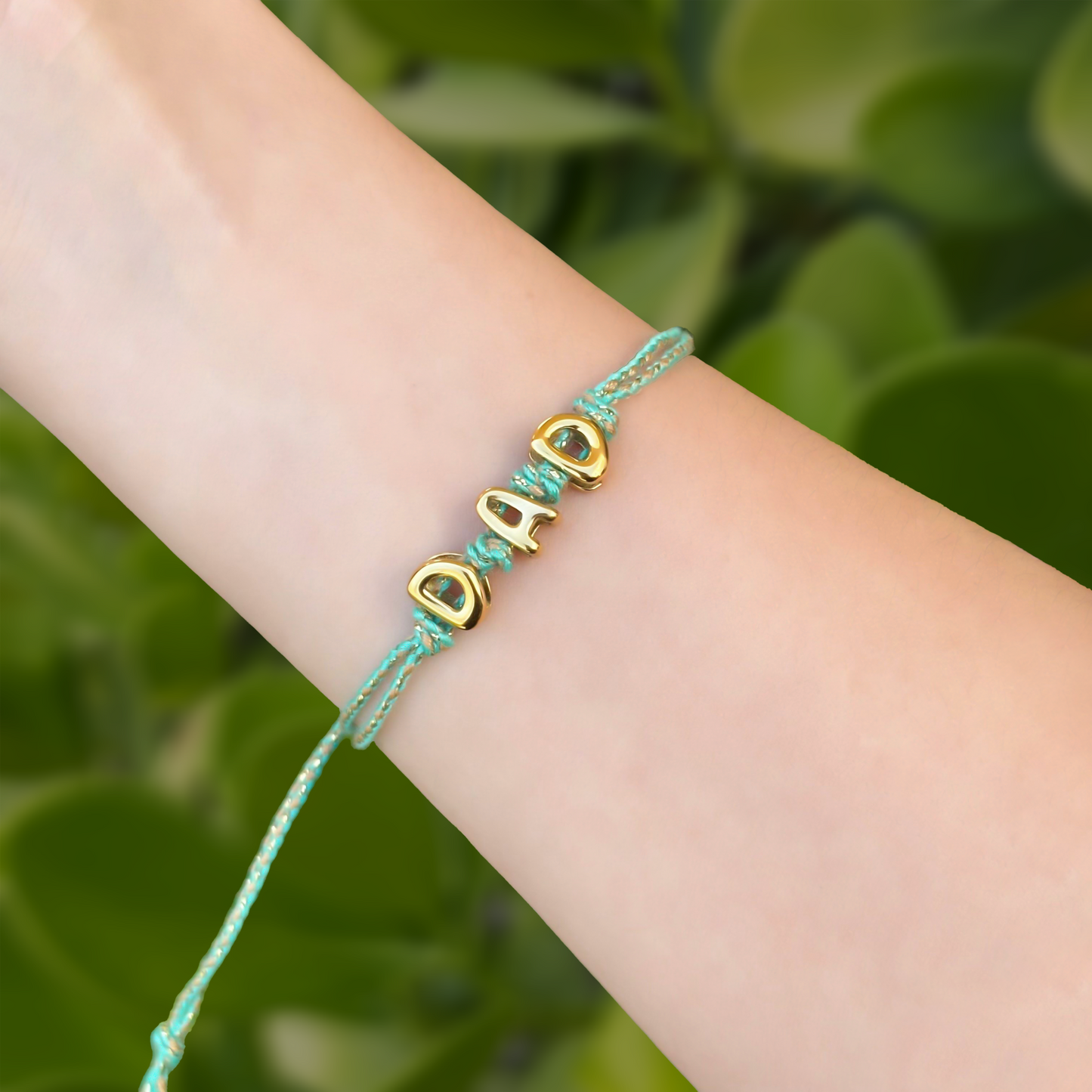 Pulsera PAPA Cordón y Acero Inoxidable   3F1