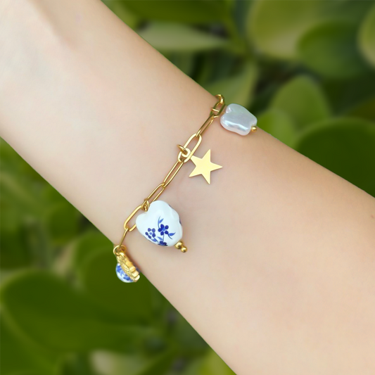 Pulsera Charms  Cerámica  1Z1