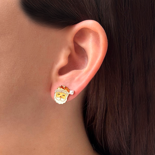 Aretes Santa Navidad 3E3