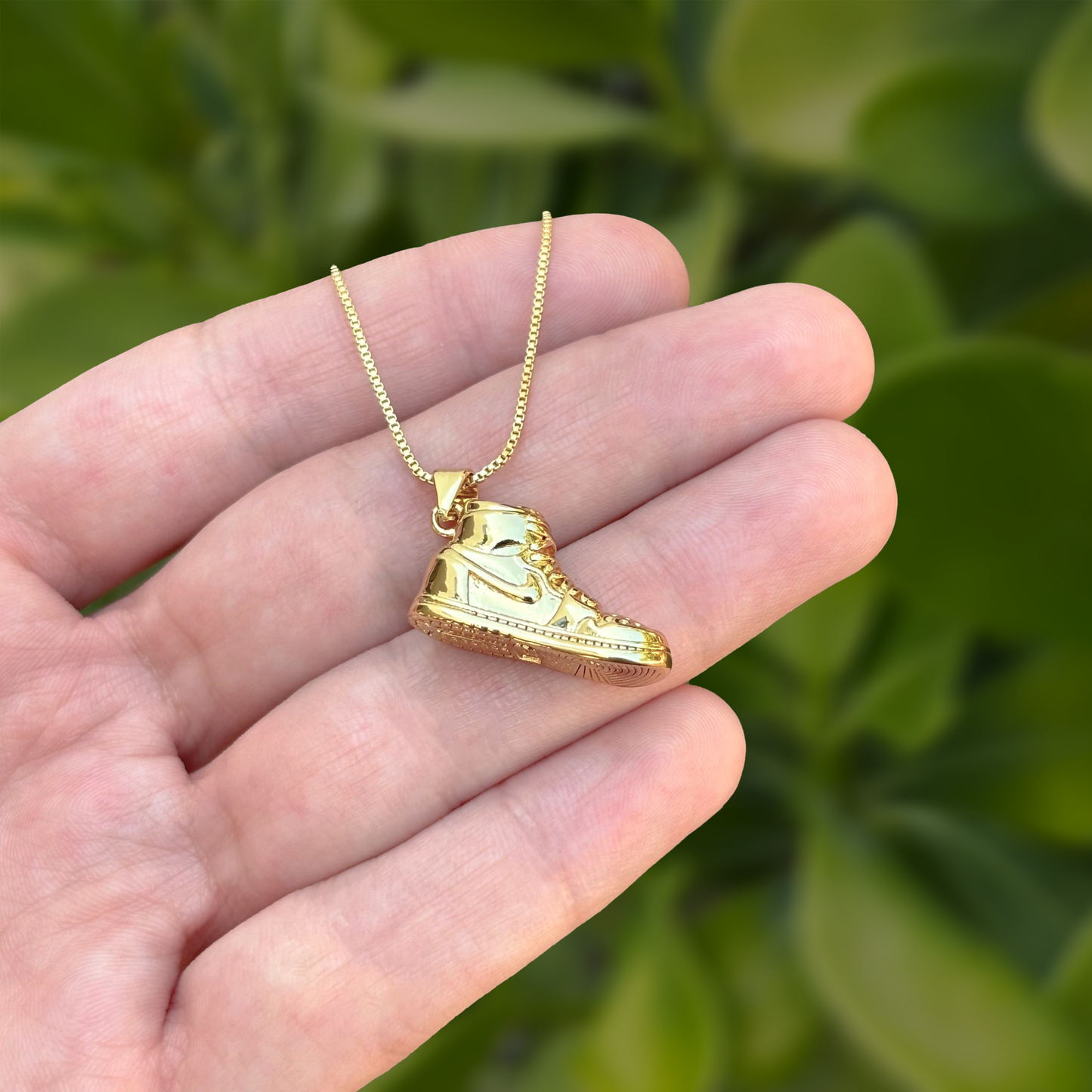 Collar Dorado Tenis Chapa de Oro 2M1