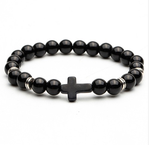 Pulsera Cruz Moda Hombre   1S5