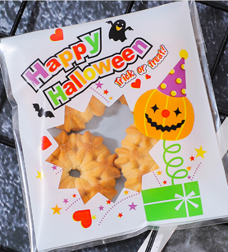 Bolsas Happy Halloween 100pz 10x12cm Li6