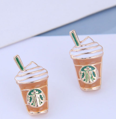 Aretes Mini Coffee  4E29