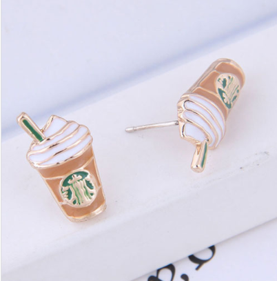Aretes Mini Coffee  4E29